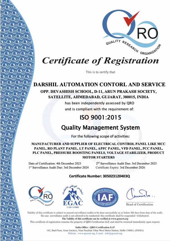 ISO Certificate